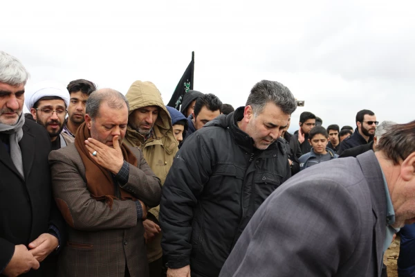 حضور آقای دکتر صفرزاده معاونت محترم فرهنگی و اجتماعی دانشگاه فرهنگیان کشور در مراسم خاکسپاری دوشهید گمنام دانشگاه فرهنگیان خراسان شمالی 5