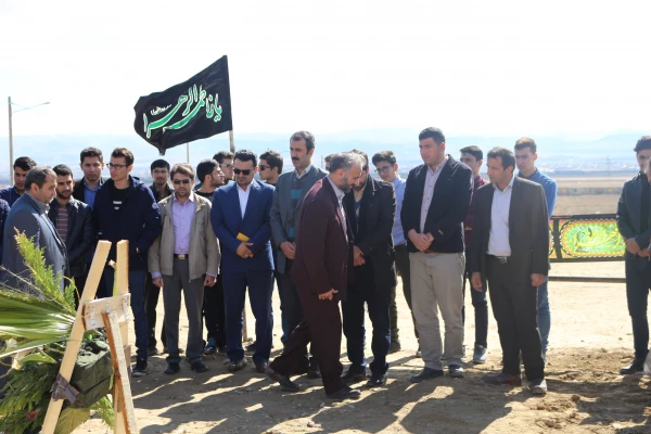 برگزاری مراسم هفتم شهدای گمنام دانشگاه فرهنگیان خراسان شمالی 6