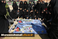 برگزاری مراسم هفتم شهدای گمنام دانشگاه فرهنگیان خراسان شمالی 8