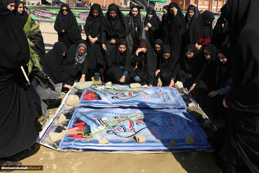 برگزاری مراسم هفتم شهدای گمنام دانشگاه فرهنگیان خراسان شمالی 8