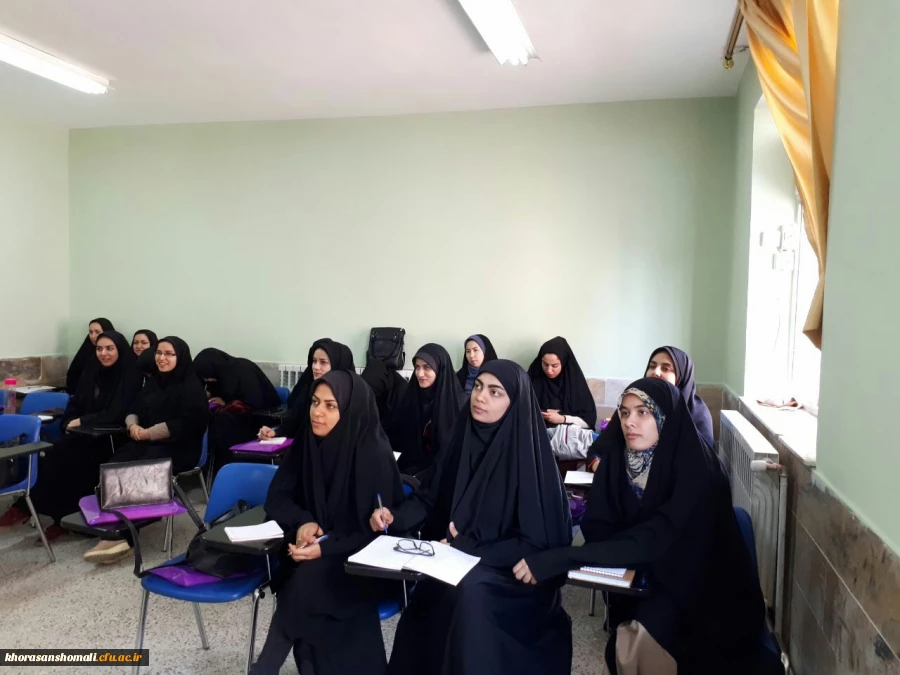 برگزاری کارگاه معارف قرآن، نماز و مهدویت ویژه دانشجویان دانشگاه فرهنگیان خراسان شمالی 3