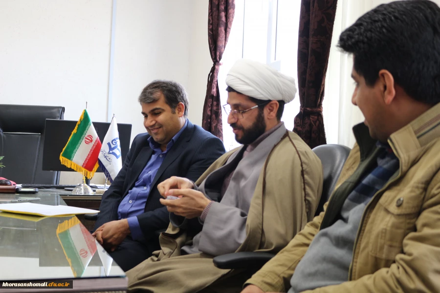 نشست همکاران دانشگاه فرهنگیان خراسان شمالی در خصوص برگزاری مراسم   باشکوه تر مراسم چهلم دو شهید گمنام در دانشگاه فرهنگیان استان 4