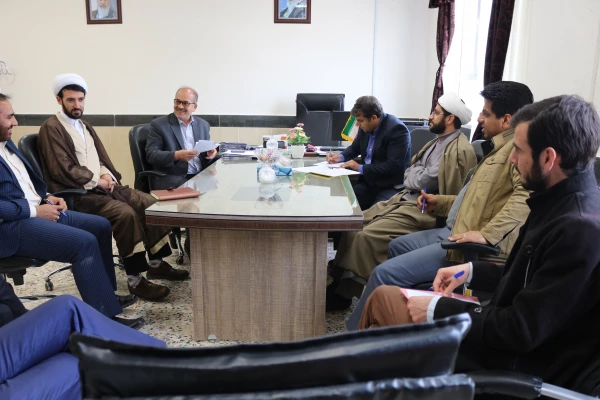 نشست همکاران دانشگاه فرهنگیان خراسان شمالی در خصوص برگزاری مراسم   باشکوه تر مراسم چهلم دو شهید گمنام در دانشگاه فرهنگیان استان 3