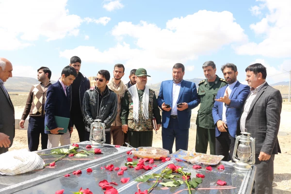 برگزاری اربعین (چهلمین روز)  دو شهید گمنام دانشگاه فرهنگیان خراسان شمالی 2