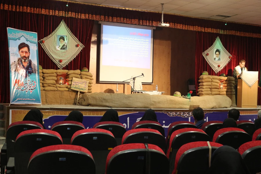 برگزاری اربعین (چهلمین روز)  دو شهید گمنام دانشگاه فرهنگیان خراسان شمالی 2