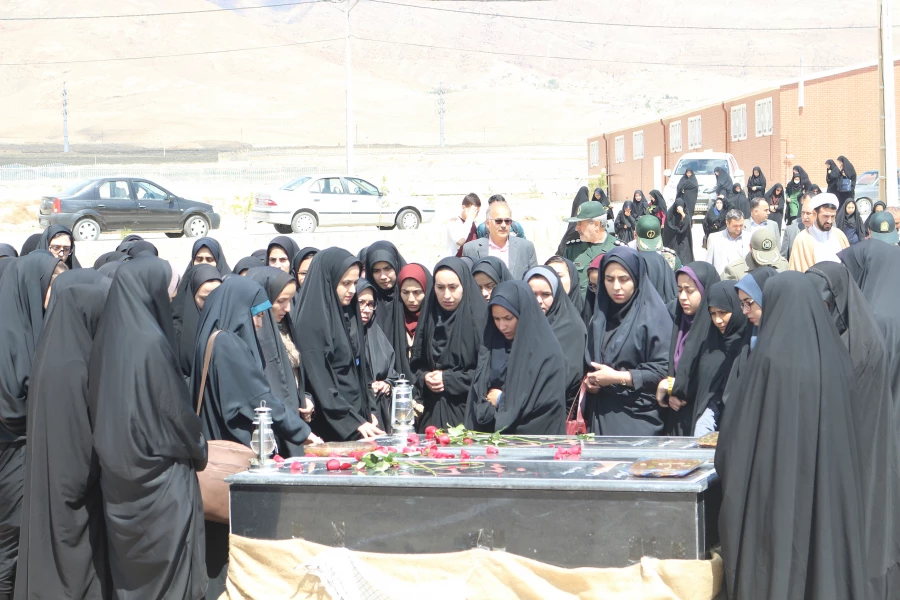 برگزاری اربعین (چهلمین روز)  دو شهید گمنام دانشگاه فرهنگیان خراسان شمالی 2