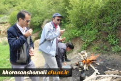 به مناسبت میلاد حضرت مهدی(عج)کوهپیمایی همکاران دانشگاه فرهنگیان خراسان شمالی در کوه آخر داغ انجام شد. 3