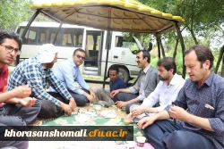 با همت حراست پردیس های خراسان شمالی اردوی نیم روزه برای نگهبانان پردیس های دانشگاه فرهنگیان انجام شد 2