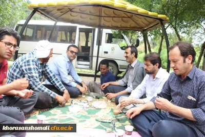 با همت حراست پردیس های خراسان شمالی اردوی نیم روزه برای نگهبانان پردیس های استان انجام شد