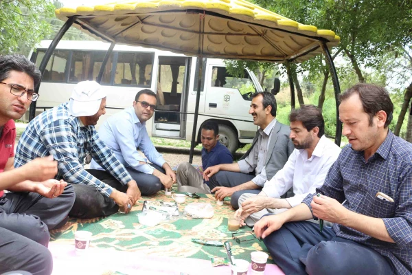 با همت حراست پردیس های خراسان شمالی اردوی نیم روزه برای نگهبانان پردیس های دانشگاه فرهنگیان انجام شد 2