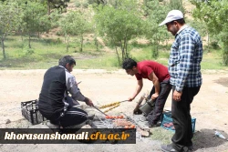 با همت حراست پردیس های خراسان شمالی اردوی نیم روزه برای نگهبانان پردیس های دانشگاه فرهنگیان انجام شد 5