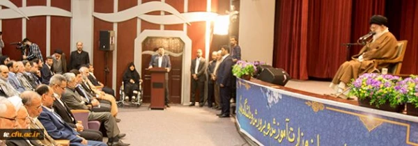 مشروح سخنان دکتر خنیفر رییس دانشگاه فرهنگیان در حضور رهبر معظم انقلاب اسلامی(مدظله العالی) 2