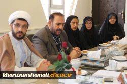 نشست طرح ولایت استانی با حضور اعضاء در دفتر مدیریت امور پردیس های خراسان شمالی برگزار گردید 5