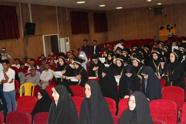 مراسم جشن دانش اموختگی دانشجویان پردیس های دانشگاه فرهنگیان خرسان شمالی با حضور آقای دکتر صفرزاده معاونت فرهنگی واجتماعی دانشگاه فرهنگیان کشور در مورخ 04/05/97 برگزار شد. 5