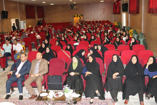 مراسم جشن دانش اموختگی دانشجویان پردیس های دانشگاه فرهنگیان خرسان شمالی با حضور آقای دکتر صفرزاده معاونت فرهنگی واجتماعی دانشگاه فرهنگیان کشور در مورخ 04/05/97 برگزار شد. 8