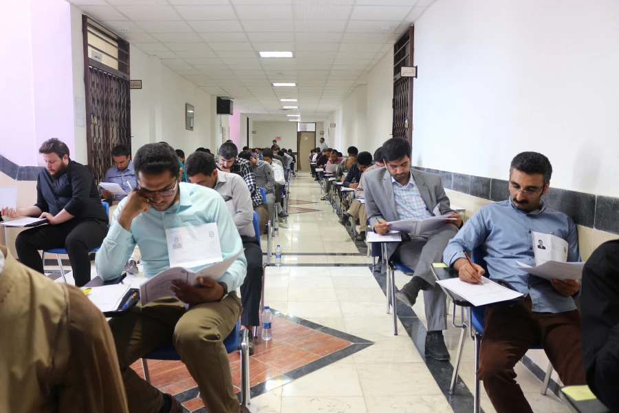 بازدید معاون فرهنگی و اجتماعی دانشگاه فرهنگیان  کشور از روند برگزاری آزمون اصلح در پردیس امام محمد باقر(ع) خراسان شمالی 2