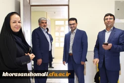 بازدید دکتر صفرزاده از روند مصاحبه اختصاصی داوطلبان ورود به دانشگاه فرهنگیان خراسان شمالی 6