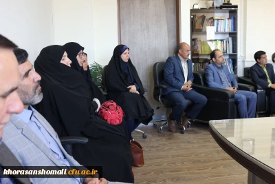 بازدید دکتر صفرزاده از روند مصاحبه اختصاصی داوطلبان ورود به دانشگاه فرهنگیان خراسان شمالی