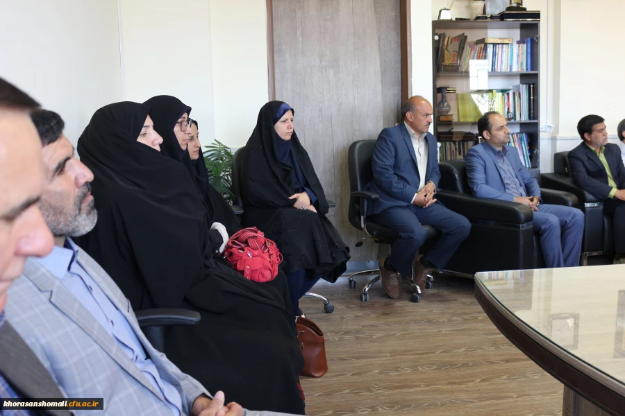 بازدید دکتر صفرزاده از روند مصاحبه اختصاصی داوطلبان ورود به دانشگاه فرهنگیان خراسان شمالی 2