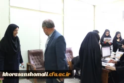 بازدید دکتر حبیب صفرزاده رئیس مدیریت امور پردیس های دانشگاه فرهنگیان خراسان شمالی از روند ثبت نام دانشجویان ورودی سال 1397 4