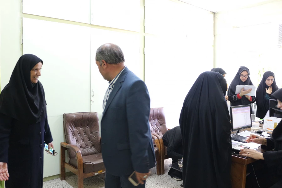 بازدید دکتر حبیب صفرزاده رئیس مدیریت امور پردیس های دانشگاه فرهنگیان خراسان شمالی از روند ثبت نام دانشجویان ورودی سال 1397 4