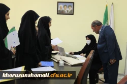 بازدید دکتر حبیب صفرزاده رئیس مدیریت امور پردیس های دانشگاه فرهنگیان خراسان شمالی از روند ثبت نام دانشجویان ورودی سال 1397 5