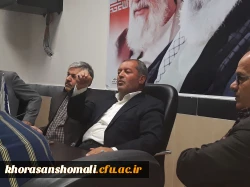 حضور دکتر صفرزاده سرپرست دانشگاه فرهنگیان خراسان شمالی در مراسم هم زمان شروع آغاز سال تحصیلی از ویدوکنفرانس 3