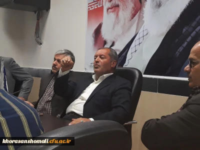 حضور دکتر صفرزاده سرپرست دانشگاه فرهنگیان خراسان شمالی در مراسم هم زمان شروع آغاز سال تحصیلی از ویدوکنفرانس