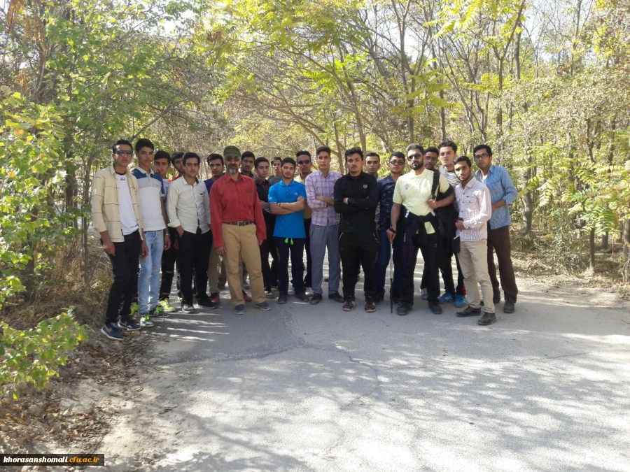 برگزاری اردوی یک روزه دانشجویان پردیس امام محمد باقر(ع) به مقصد کوه بابا موسی بجنورد در به مناسبت هفته تربیت بدنی 2