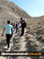 برگزاری اردوی یک روزه دانشجویان پردیس امام محمد باقر(ع) به مقصد کوه بابا موسی بجنورد در به مناسبت هفته تربیت بدنی 2