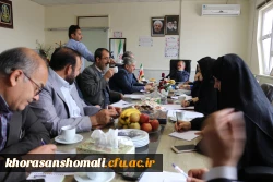 در خلال نشست هم اندیشی مشاوره، بهداست و سلامت دانشگاه فرهنگیان خراسان شمالی، از سراهای دانشجویی و مرکز مشاوره بازدید شد. 2