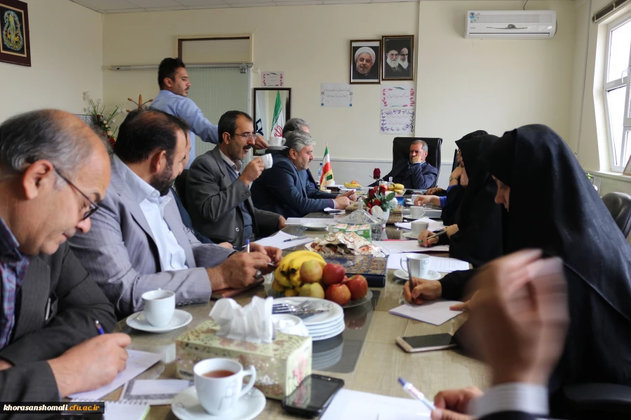 در خلال نشست هم اندیشی مشاوره، بهداست و سلامت دانشگاه فرهنگیان خراسان شمالی، از سراهای دانشجویی و مرکز مشاوره بازدید شد. 2