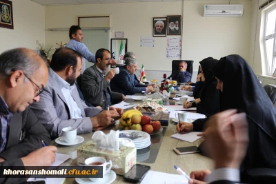 در خلال نشست هم اندیشی مشاوره، بهداست و سلامت دانشگاه فرهنگیان خراسان شمالی، از سراهای دانشجویی و مرکز مشاوره بازدید شد.