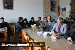 نشست کتابخوانی ویژه اساتید و دانشجویان دانشگاه فرهنگیان خراسان شمالی با همکاری  اداره کل کتابخانه های عمومی خراسان شمالی در کتابخانه پردیس امام محمد باقر(ع) برگزار شد. 3