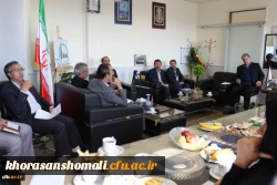 در بازدید از پردیس های استان خراسان شمالی انجام شد:
نشست صمیمی همکاران اداره کل مشاوره، بهداشت و سلامت با شورای معاونین و مشاوران دانشگاه فرهنگیان استان خراسان شمالی
 2