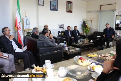 در بازدید از پردیس های استان خراسان شمالی انجام شد:
نشست صمیمی همکاران اداره کل مشاوره، بهداشت و سلامت با شورای معاونین و مشاوران دانشگاه فرهنگیان استان خراسان شمالی