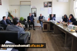 در بازدید از پردیس های استان خراسان شمالی انجام شد:
نشست صمیمی همکاران اداره کل مشاوره، بهداشت و سلامت با شورای معاونین و مشاوران دانشگاه فرهنگیان استان خراسان شمالی
 2