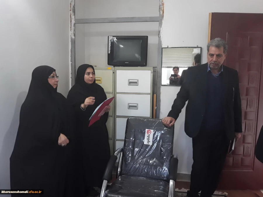 بازدید مدیر کل مشاوره، بهداشت وسلامت دانشگاه فرهنگیان کشور و هیات همراه از استان خراسان شمالی به روایت تصویر 2