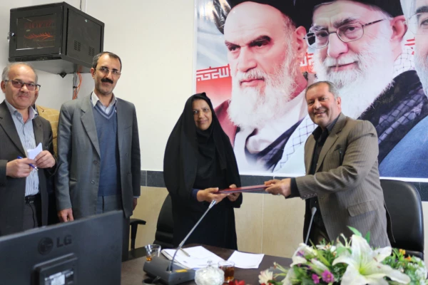 انتصاب خانم ام البنین قوچانی مقدم به عنوان سرپرست پردیس امام جعفر صادق(ع) خراسان شمالی  2