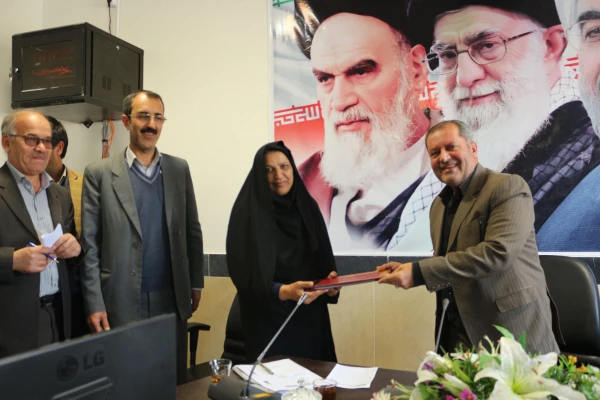 انتصاب خانم ام البنین قوچانی مقدم به عنوان سرپرست پردیس امام جعفر صادق(ع) خراسان شمالی  2