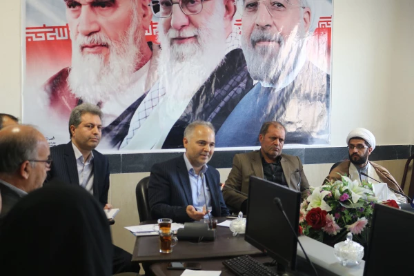 مدیریت شعب بانک انصار خراسان شمالی شمالی میهمان سومین جلسه شورای اداری پردیس های خراسان شمالی بود 4