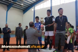 برگزاری مسابقات فوتبال دانشجویان پردیس امام محمد باقر(ع) بجنورد( پردیس برادران) به مناسبت گرامیداشت دوشهید گمنام  3