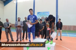 برگزاری مسابقات فوتبال دانشجویان پردیس امام محمد باقر(ع) بجنورد( پردیس برادران) به مناسبت گرامیداشت دوشهید گمنام  4