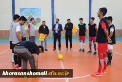 برگزاری مسابقات فوتبال دانشجویان پردیس امام محمد باقر(ع) بجنورد( پردیس برادران) به مناسبت گرامیداشت دوشهید گمنام  8