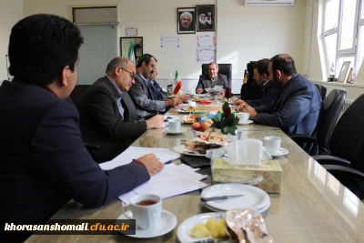 برگزاری دومین نشست شورای معاونین پردیس های دانشگاه فرهنگیان خراسان شمالی