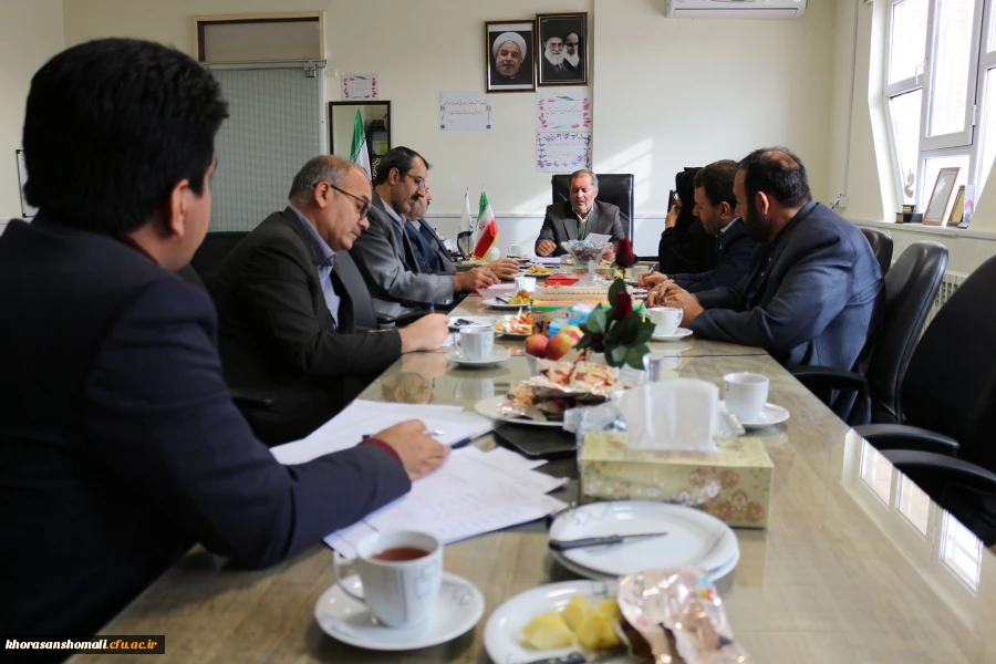 برگزاری دومین نشست شورای معاونین پردیس های دانشگاه فرهنگیان خراسان شمالی 2