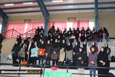 افتتاحیه المپیاد ورزشی دانشجویان دانشگاه ها و موسسات آموزش عالی استان خراسان شمالی(دختر وپسر)
 به مناسبت چهلمین سالگرد انقلاب اسلامی