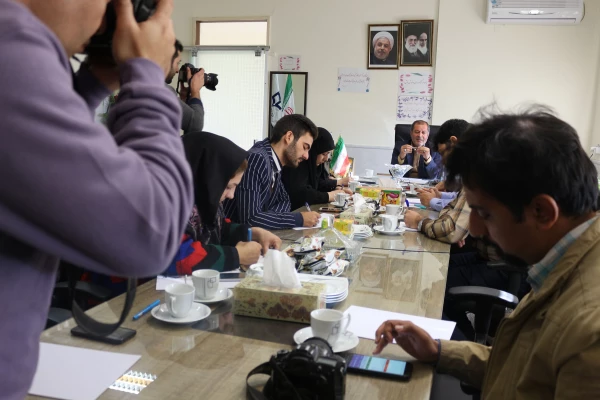 نشست خبری به مناسبت نکوداشت یکصدمین سال تاسیس تربیت معلم در دانشگاه فرهنگیان خراسان شمالی 2