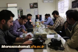 نشست خبری به مناسبت نکوداشت یکصدمین سال تاسیس تربیت معلم در دانشگاه فرهنگیان خراسان شمالی 4