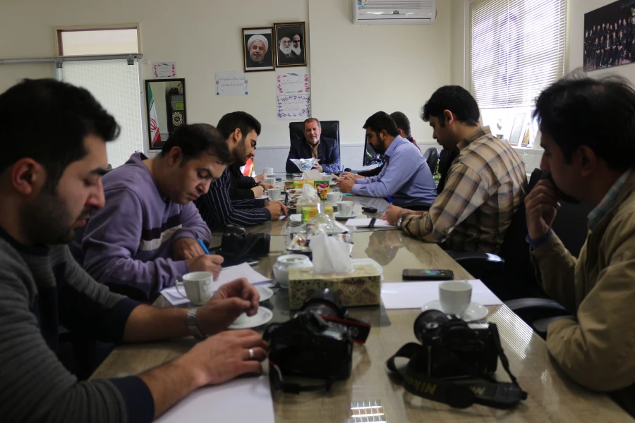 نشست خبری به مناسبت نکوداشت یکصدمین سال تاسیس تربیت معلم در دانشگاه فرهنگیان خراسان شمالی 4